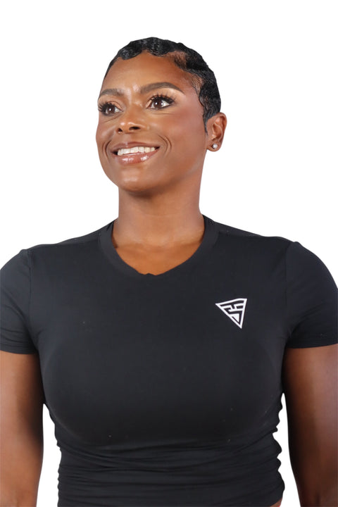 FlexForm Fitted Performance Crop Tee