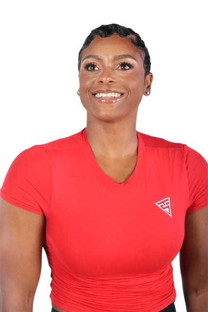 FlexForm Fitted Performance Crop Tee